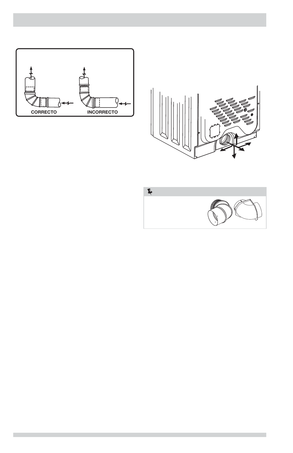 Requisitos de instalación, Nota | FRIGIDAIRE FFSE5115PA User Manual | Page 56 / 76