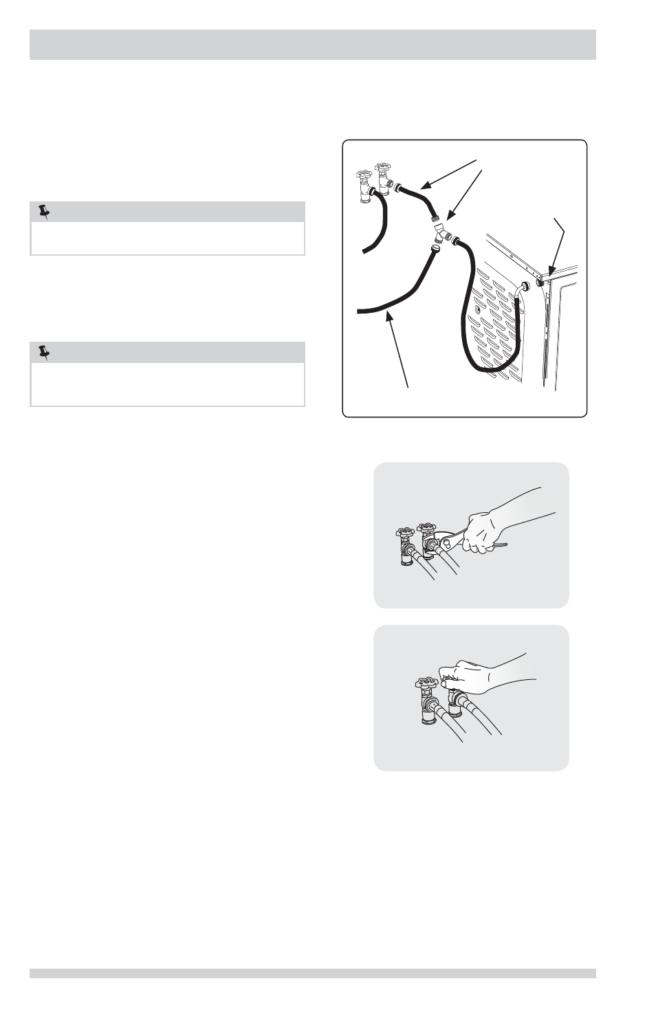 Instrucciones de instalación, Nota | FRIGIDAIRE FFSE5115PA User Manual | Page 64 / 76