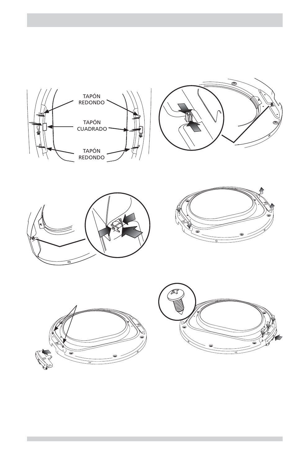 Inversión de la puerta | FRIGIDAIRE FFSE5115PA User Manual | Page 69 / 76