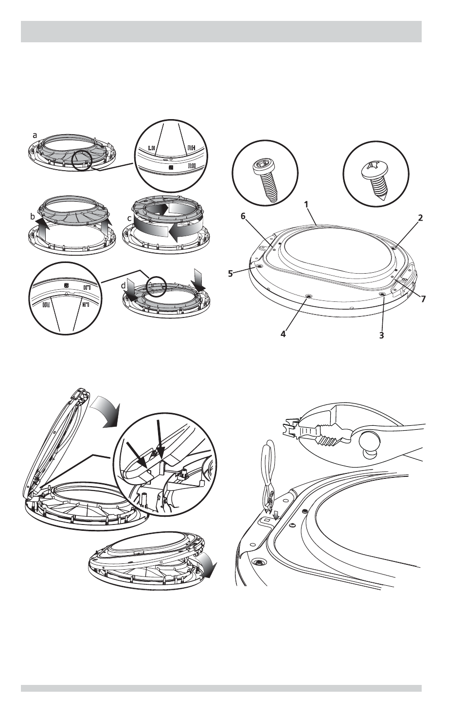 Inversión de la puerta | FRIGIDAIRE FFSE5115PA User Manual | Page 70 / 76