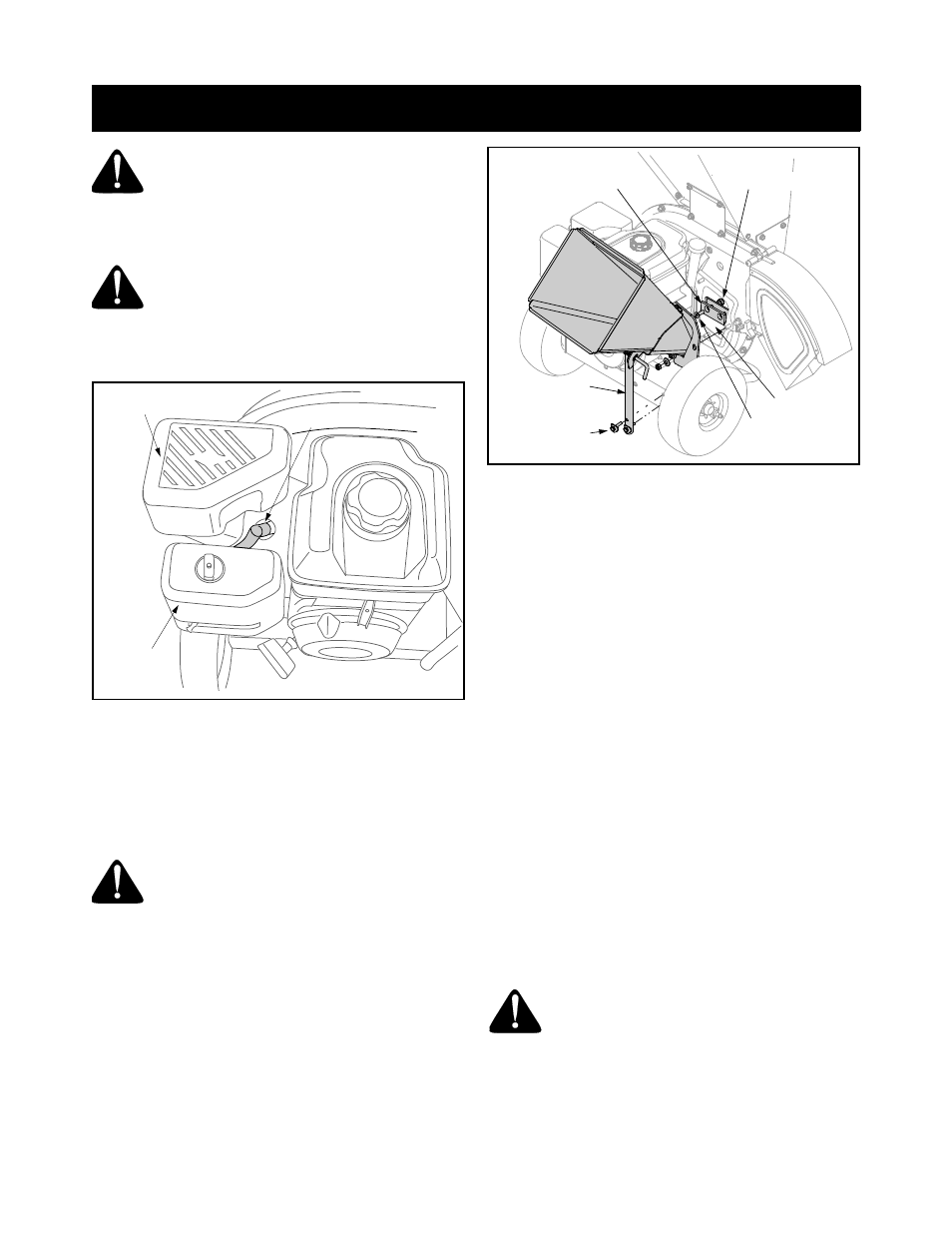 Service and adjustments, Replacing the chipper blades, Replacing the shredder blade | Craftsman 247.776350 User Manual | Page 15 / 48