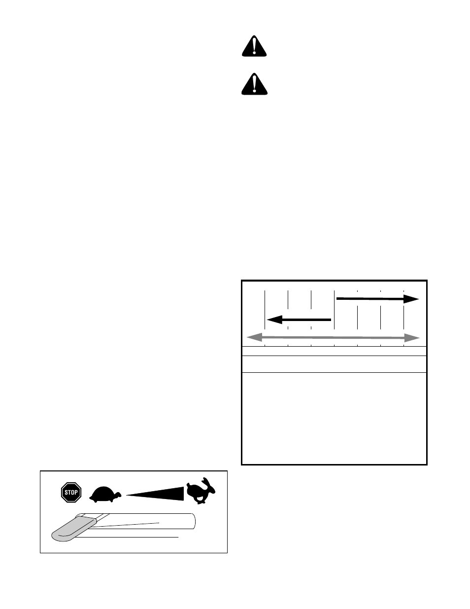 Detención del motor, Carga de gas y aceite | Craftsman 247.776350 User Manual | Page 36 / 48