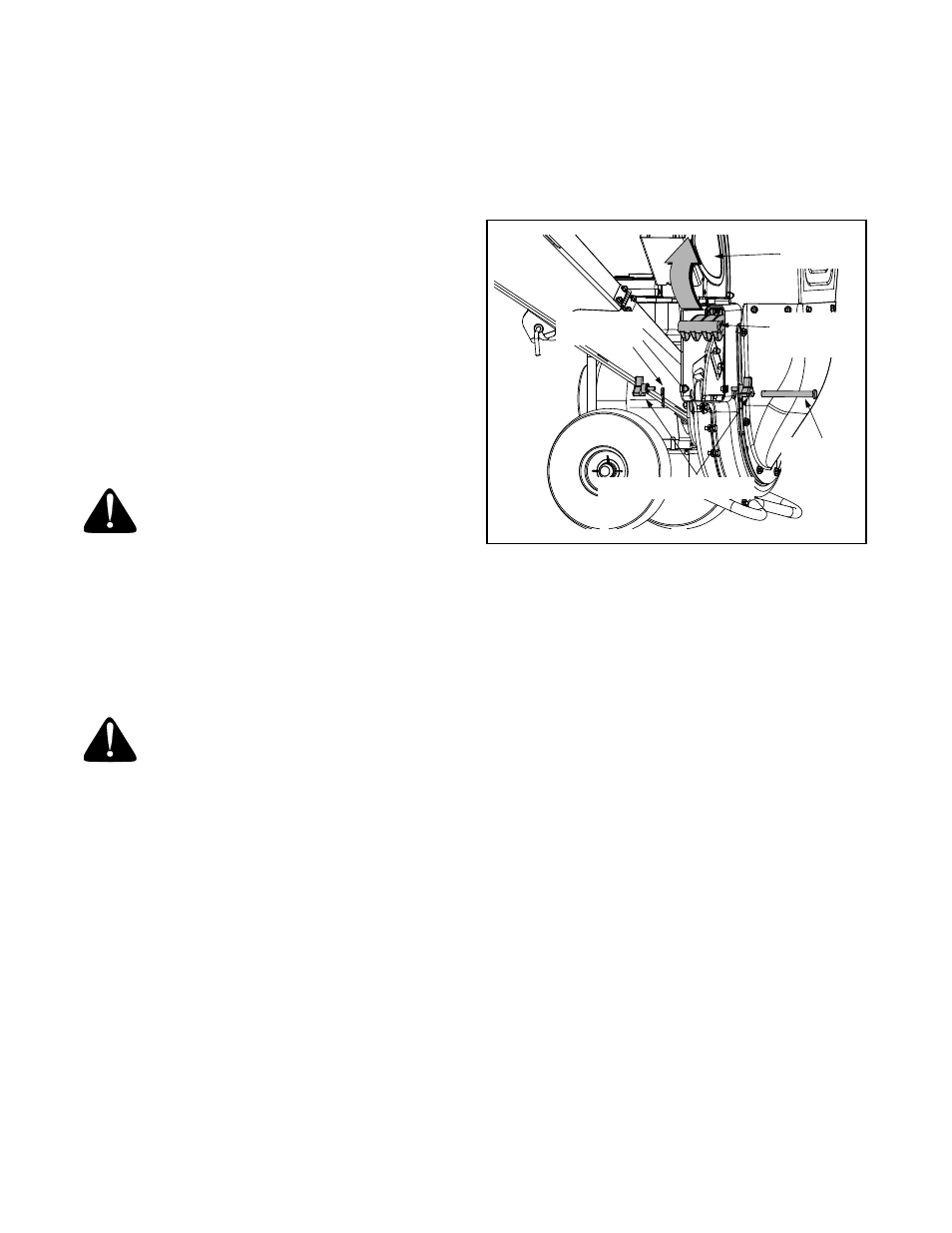 Limpieza del canal de reducción | Craftsman 247.776350 User Manual | Page 39 / 48