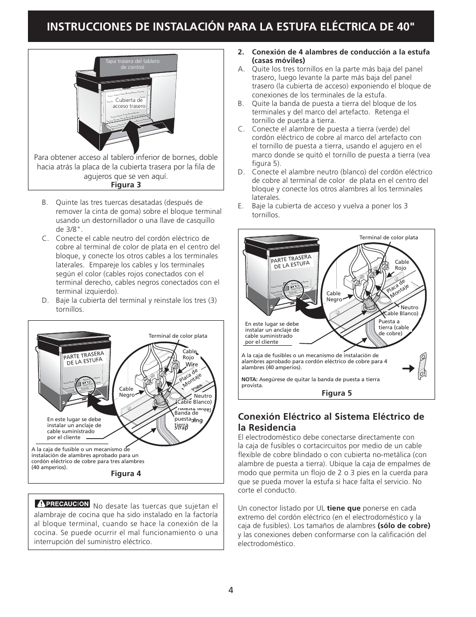 FRIGIDAIRE FFEF4017LB User Manual | Page 14 / 20