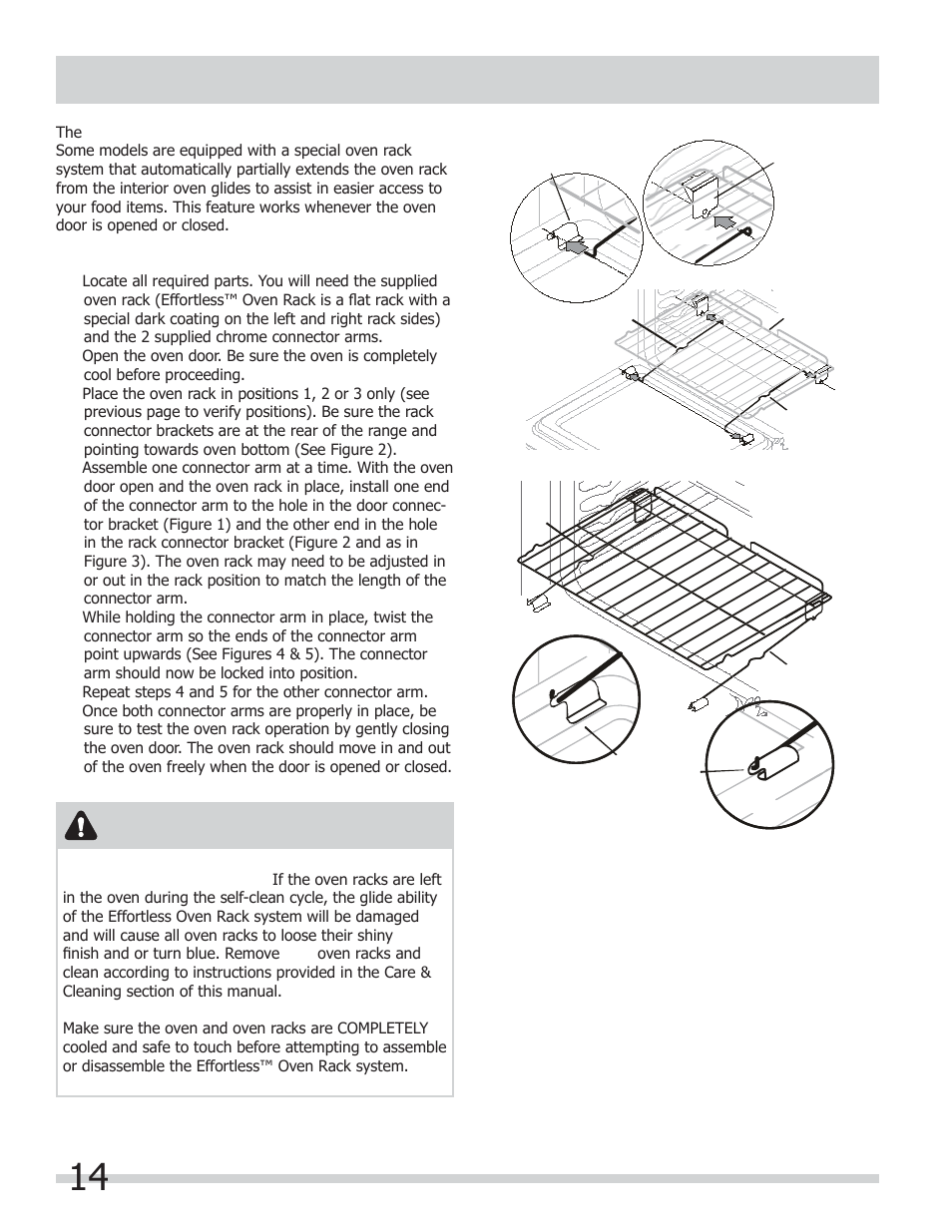 Before setting oven controls, Caution | FRIGIDAIRE FGEF304DKB User Manual | Page 14 / 40