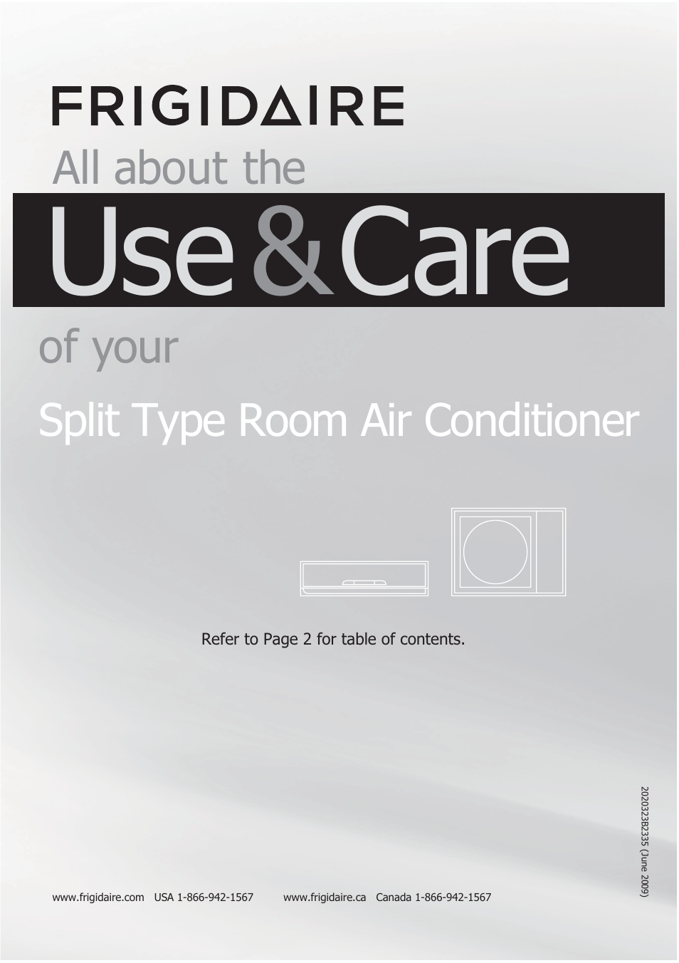 FRIGIDAIRE FRS093LS1 User Manual | 28 pages