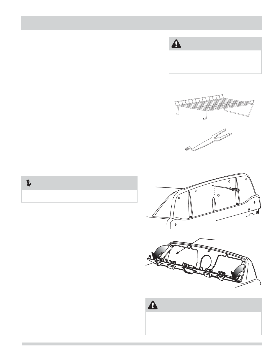 Accessories, Caution, Warning | FRIGIDAIRE FARE4044MW User Manual | Page 19 / 40