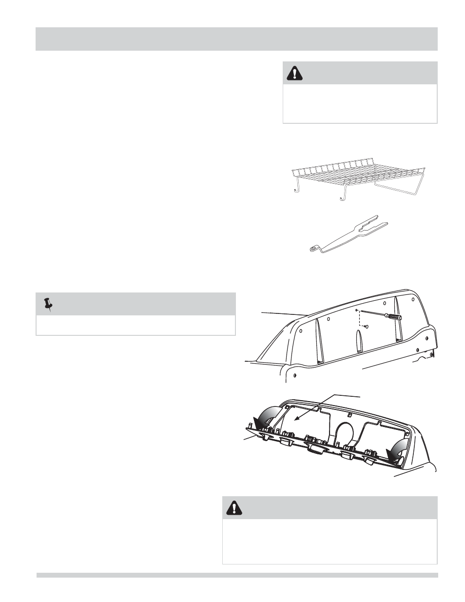 Accesorios, Nota, Advertencia | Precaución | FRIGIDAIRE FARE4044MW User Manual | Page 39 / 40