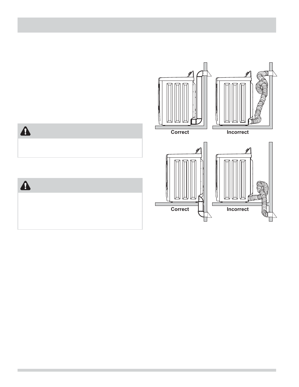 Installation requirements, Warning | FRIGIDAIRE FARE4044MW User Manual | Page 6 / 40