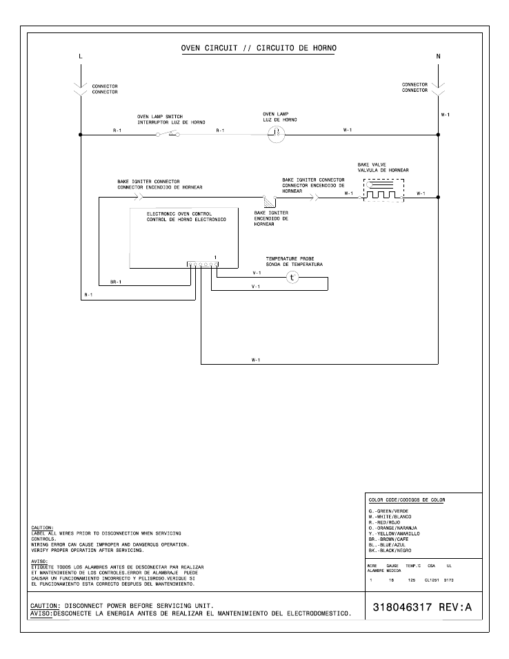 FRIGIDAIRE FGB24T3EB User Manual | 1 page