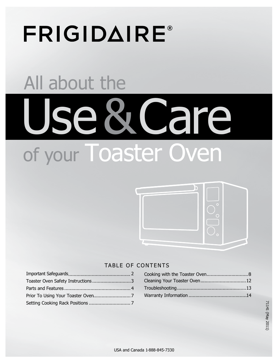 FRIGIDAIRE FPCO06D7MS User Manual | 14 pages