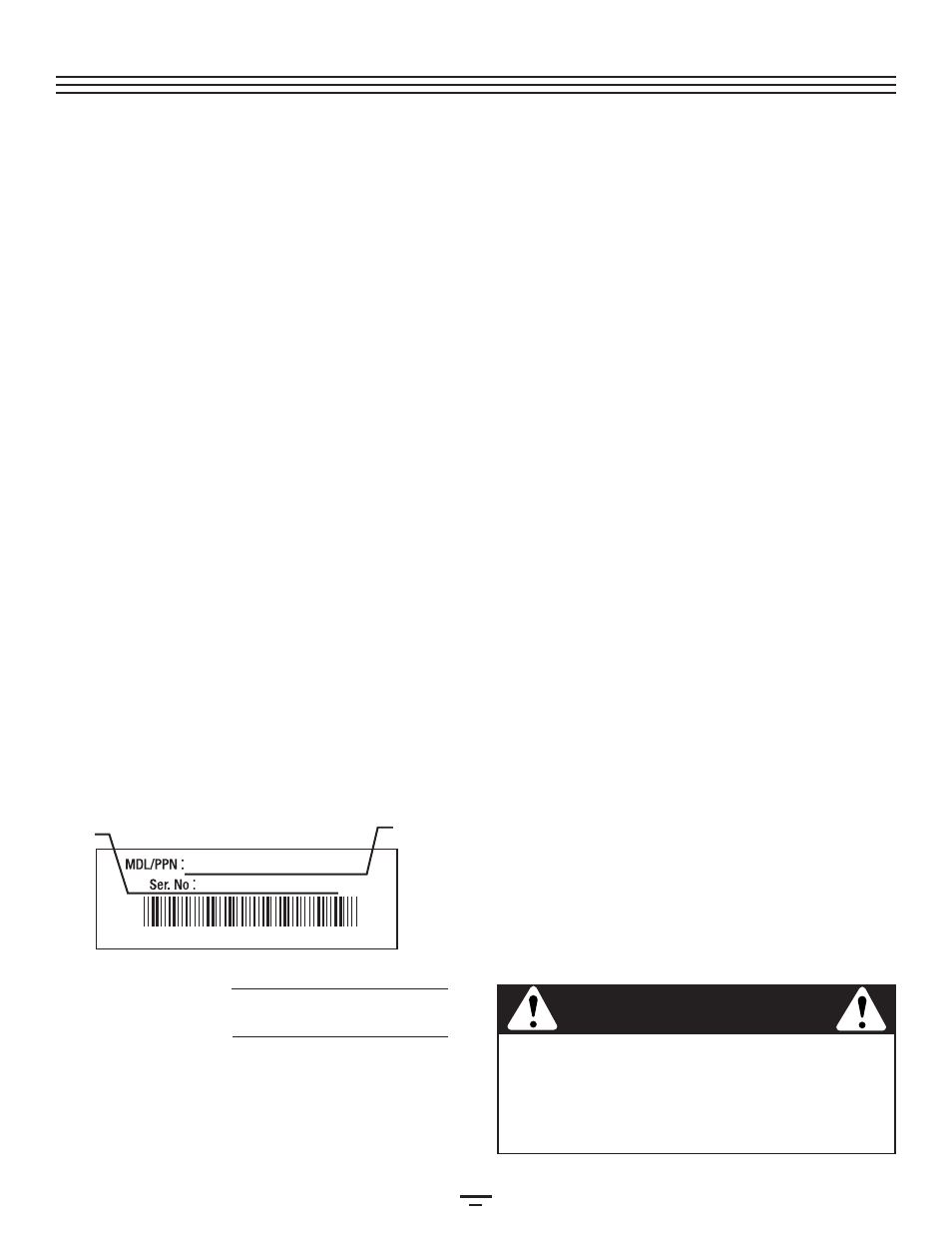 Introduction, Avertissement | Bolens BL100 User Manual | Page 22 / 64