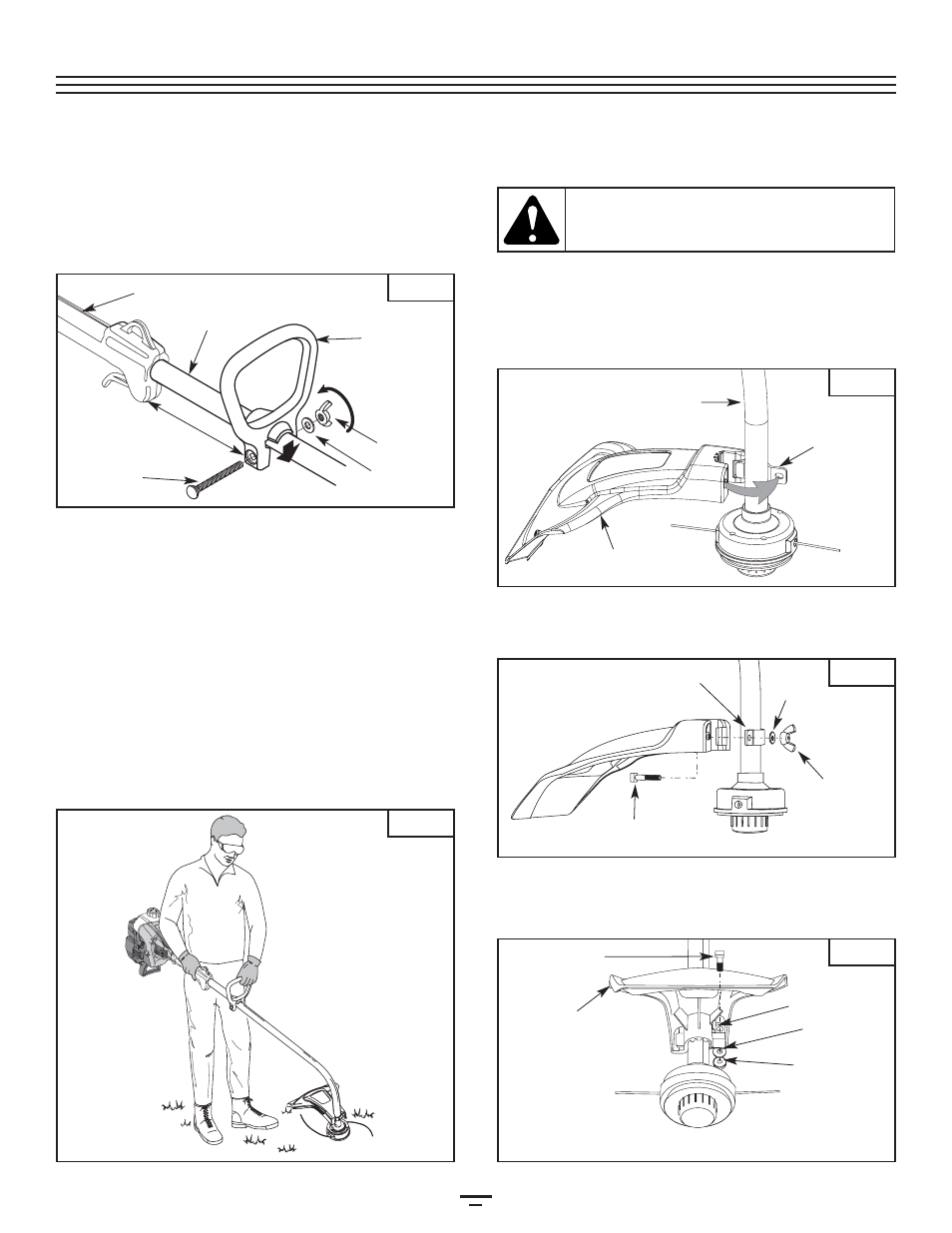 Instructions de montage | Bolens BL100 User Manual | Page 27 / 64