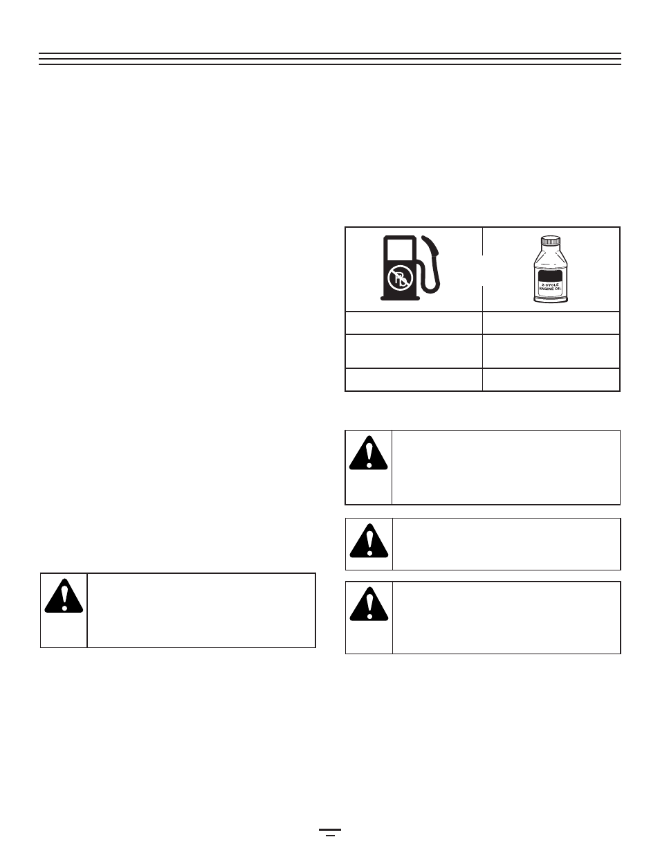 Informacion acerca del aceite y del combustible | Bolens BL100 User Manual | Page 48 / 64