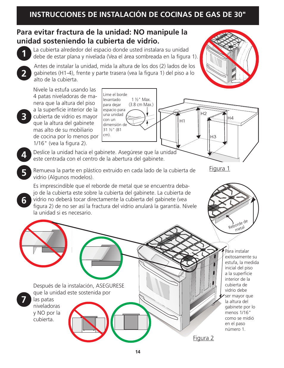 FRIGIDAIRE FGGS3045KF User Manual | Page 14 / 36