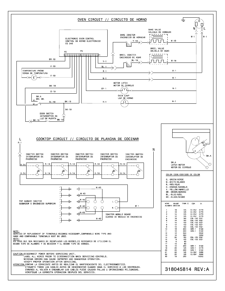 FRIGIDAIRE FPGF3685LS User Manual | 1 page