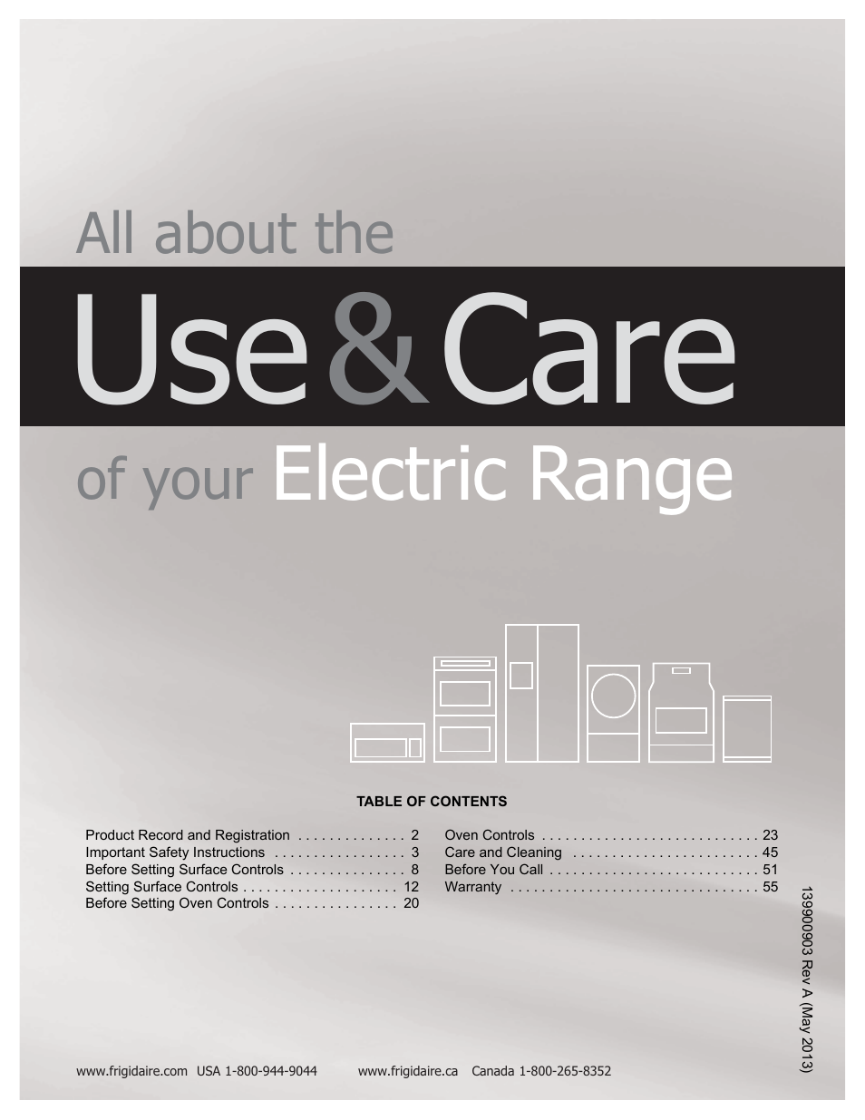FRIGIDAIRE FGES3065PF User Manual | 55 pages