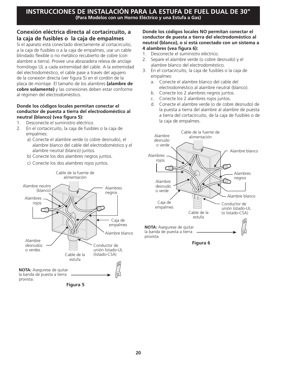 FRIGIDAIRE FGDS3065KW User Manual | Page 20 / 40