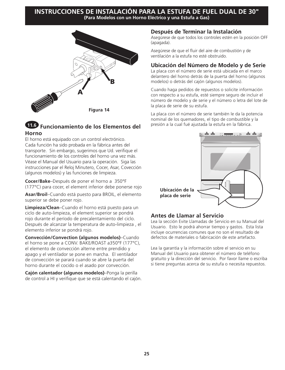 FRIGIDAIRE FGDS3065KW User Manual | Page 25 / 40