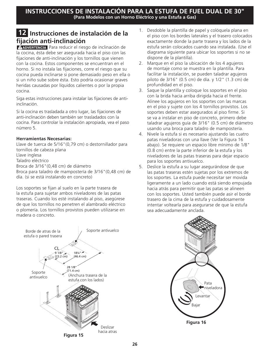 FRIGIDAIRE FGDS3065KW User Manual | Page 26 / 40