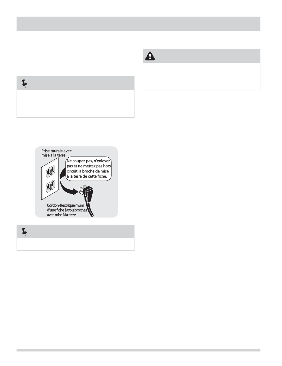 Exigences d’installation, Remarque, Avertissement | FRIGIDAIRE Affinity Washer FAHE1011MW User Manual | Page 14 / 32