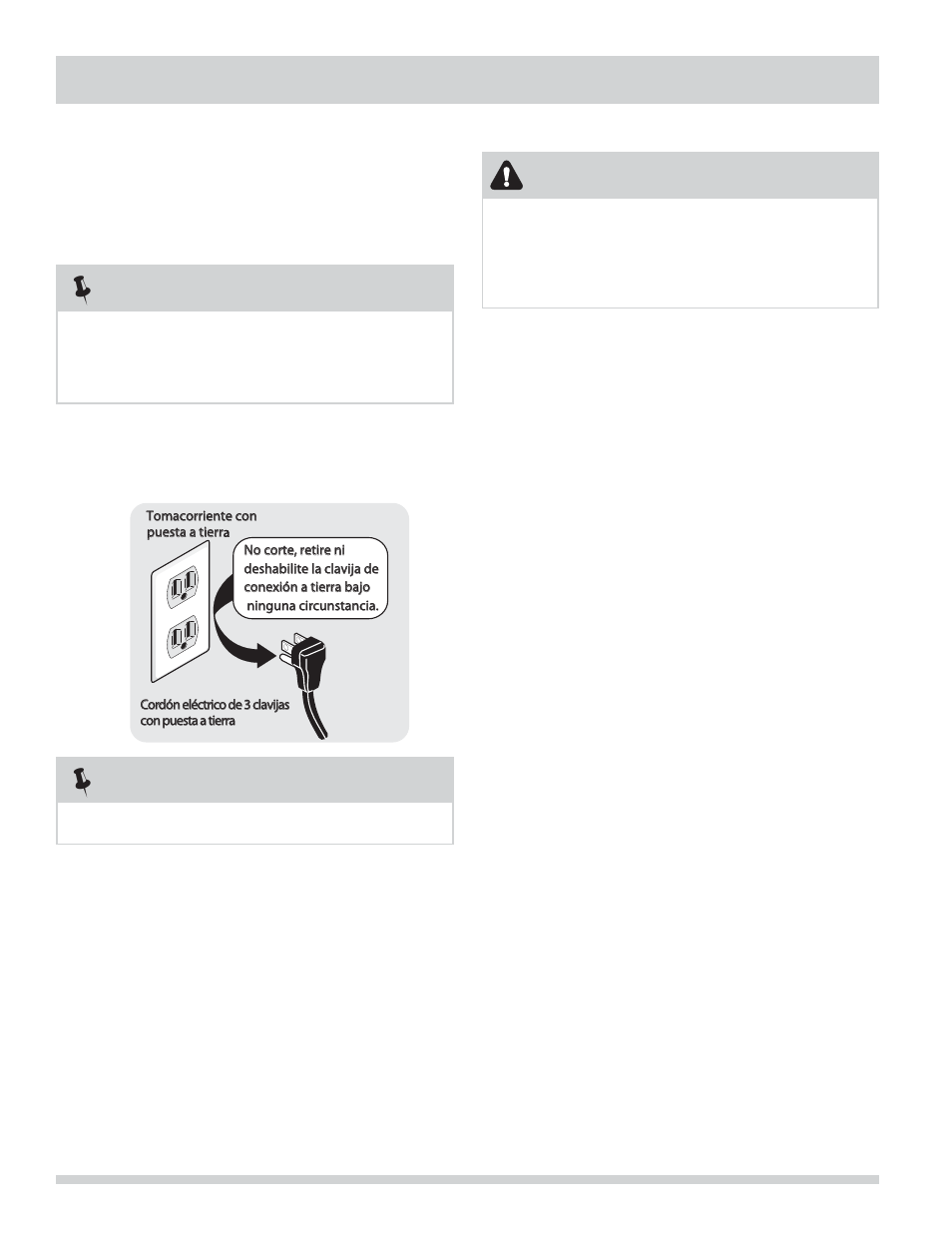 Requisitos de instalación, Nota, Advertencia | FRIGIDAIRE Affinity Washer FAHE1011MW User Manual | Page 24 / 32