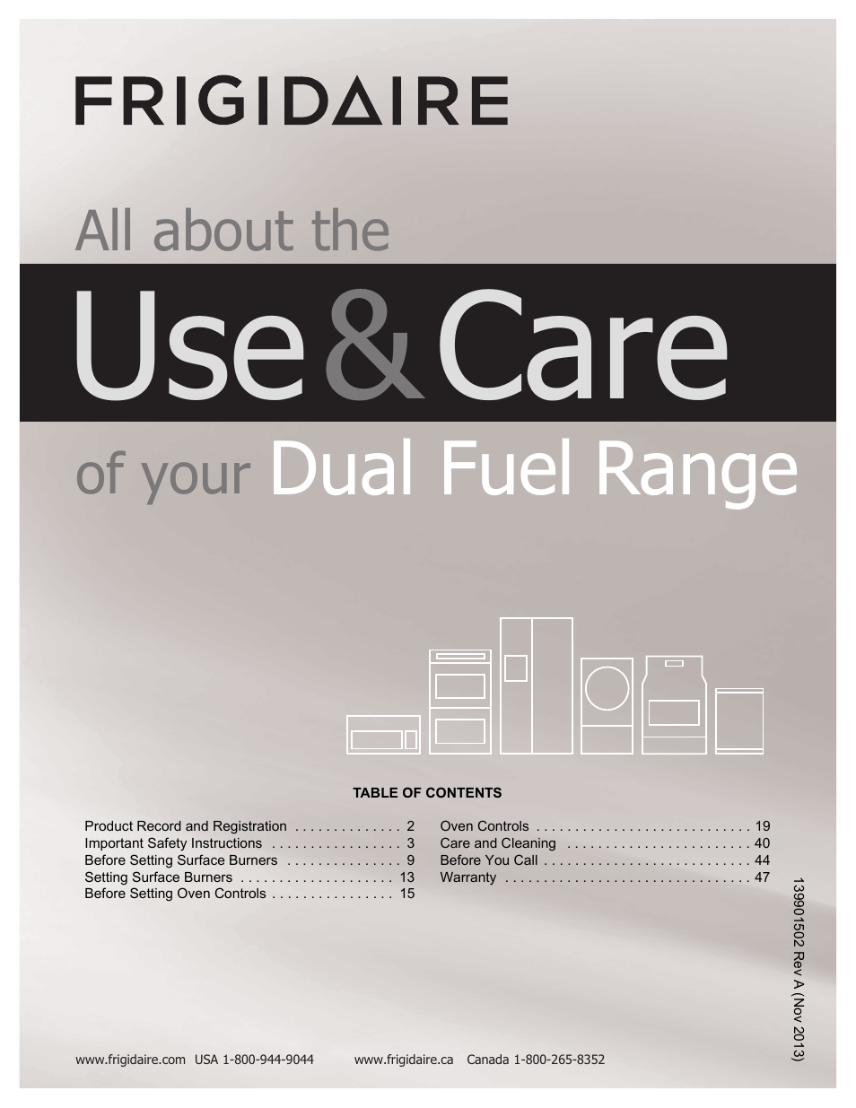 FRIGIDAIRE FGDS3065PF User Manual | 48 pages