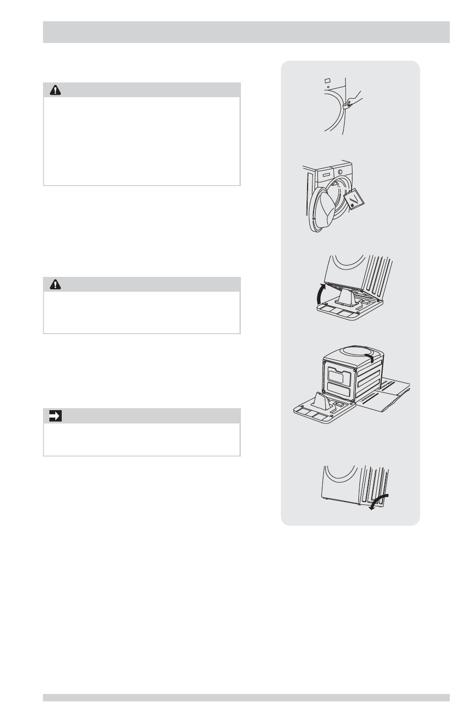 Instructions d’installation, Avertissement, Attention | Important | FRIGIDAIRE FAFW3801LW User Manual | Page 19 / 36