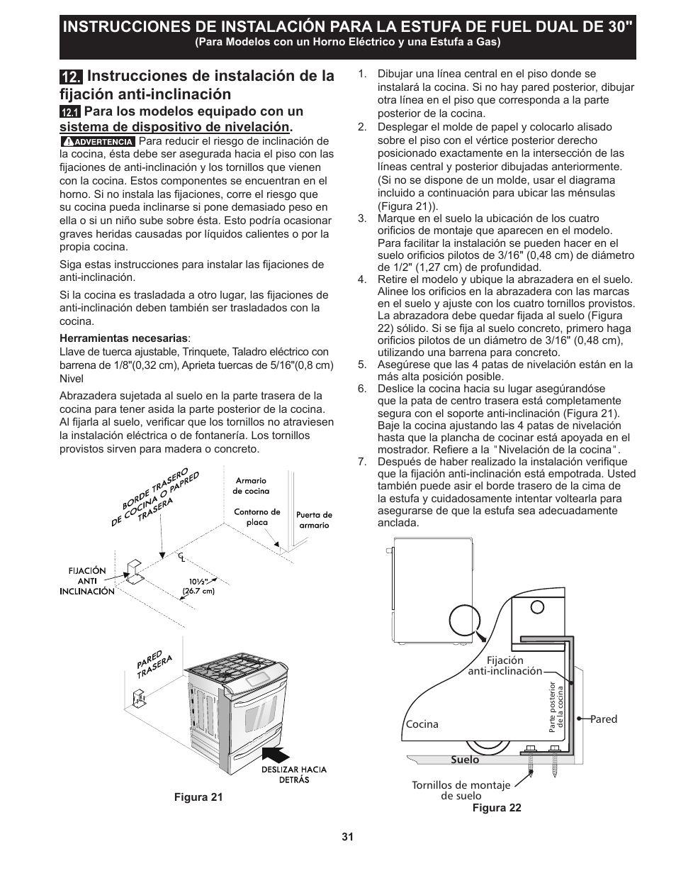 FRIGIDAIRE FPDS3085PF User Manual | Page 31 / 48