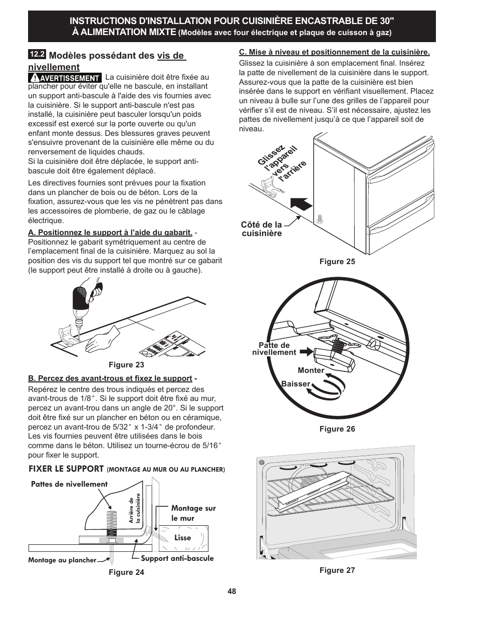 FRIGIDAIRE FPDS3085PF User Manual | Page 48 / 48