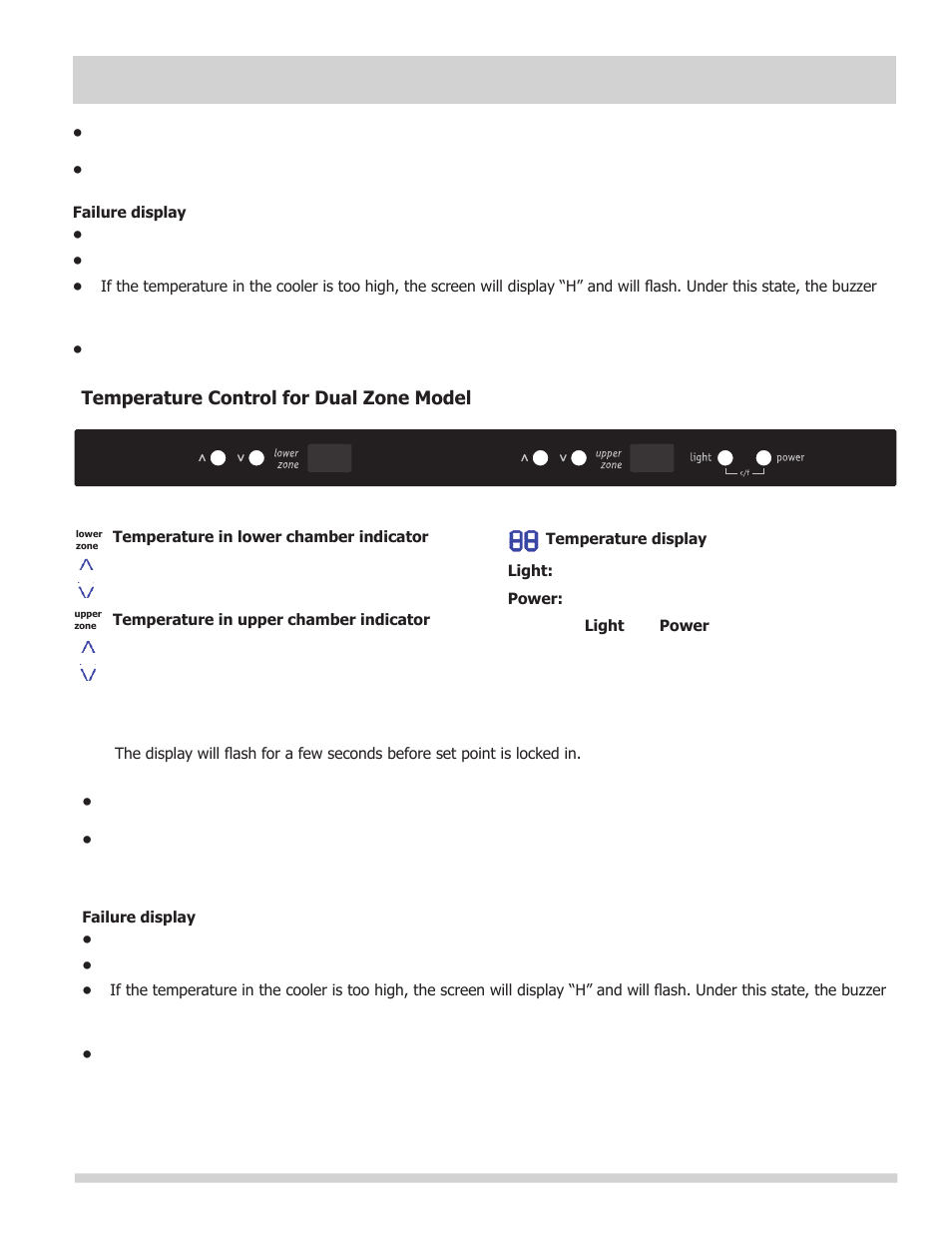 Temperature controls, Notice | FRIGIDAIRE FFWC3822QS User Manual | Page 7 / 12