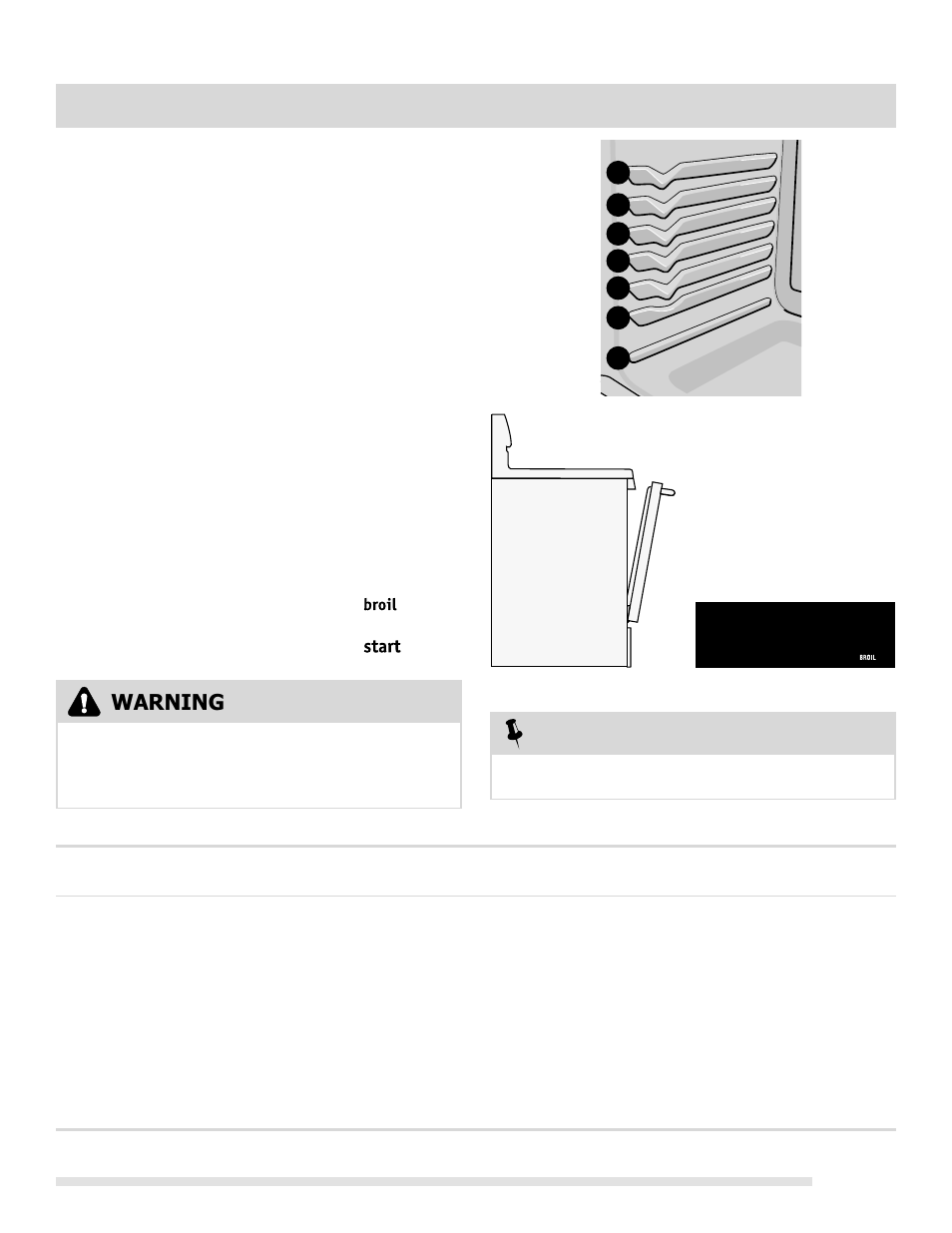 Warning, Setting oven controls | FRIGIDAIRE FGIF3061NF User Manual | Page 29 / 44