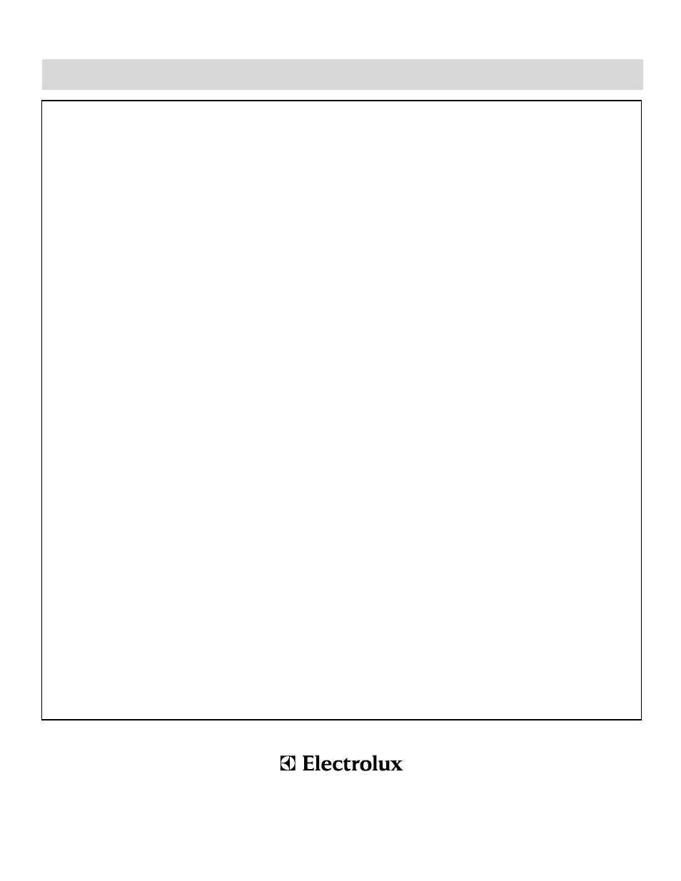 Major appliance warranty | FRIGIDAIRE FGIF3061NF User Manual | Page 44 / 44