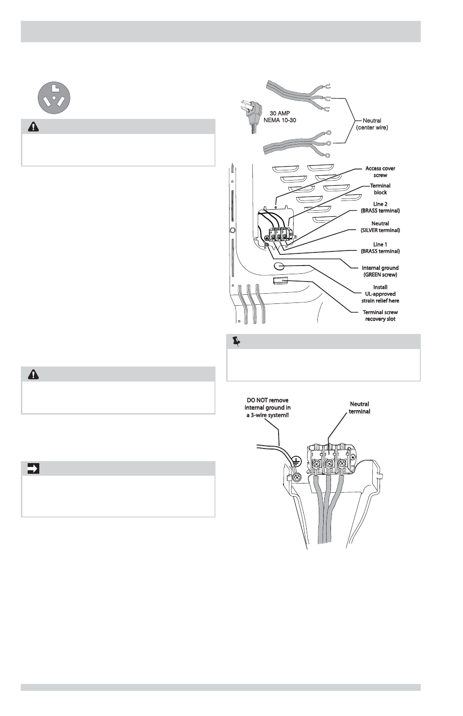 Installation instructions, Warning, Important | FRIGIDAIRE FFRG1001PW User Manual | Page 14 / 60
