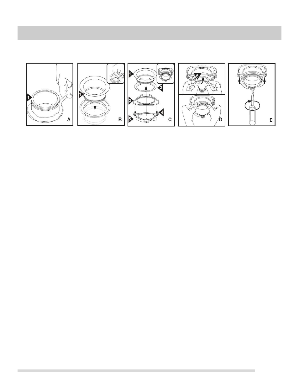 Mount system, Grounding instructions, Installation of mounting assembly | FRIGIDAIRE FGDI753DMS User Manual | Page 5 / 12