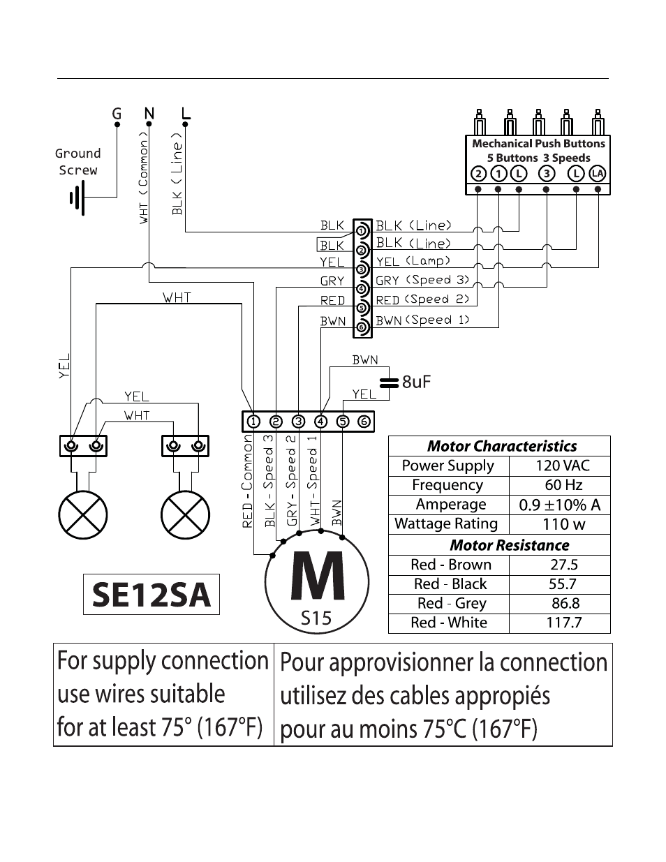 FRIGIDAIRE FHWC3640MS User Manual | 1 page