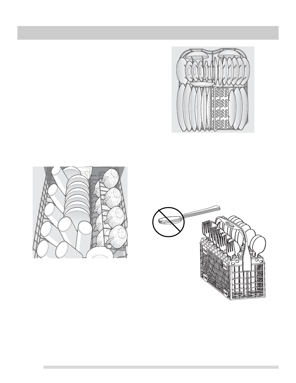 Adding a dish, Loading the silverware basket, Loading the bottom rack | Loading the top rack | FRIGIDAIRE FFBD1821MS User Manual | Page 6 / 16