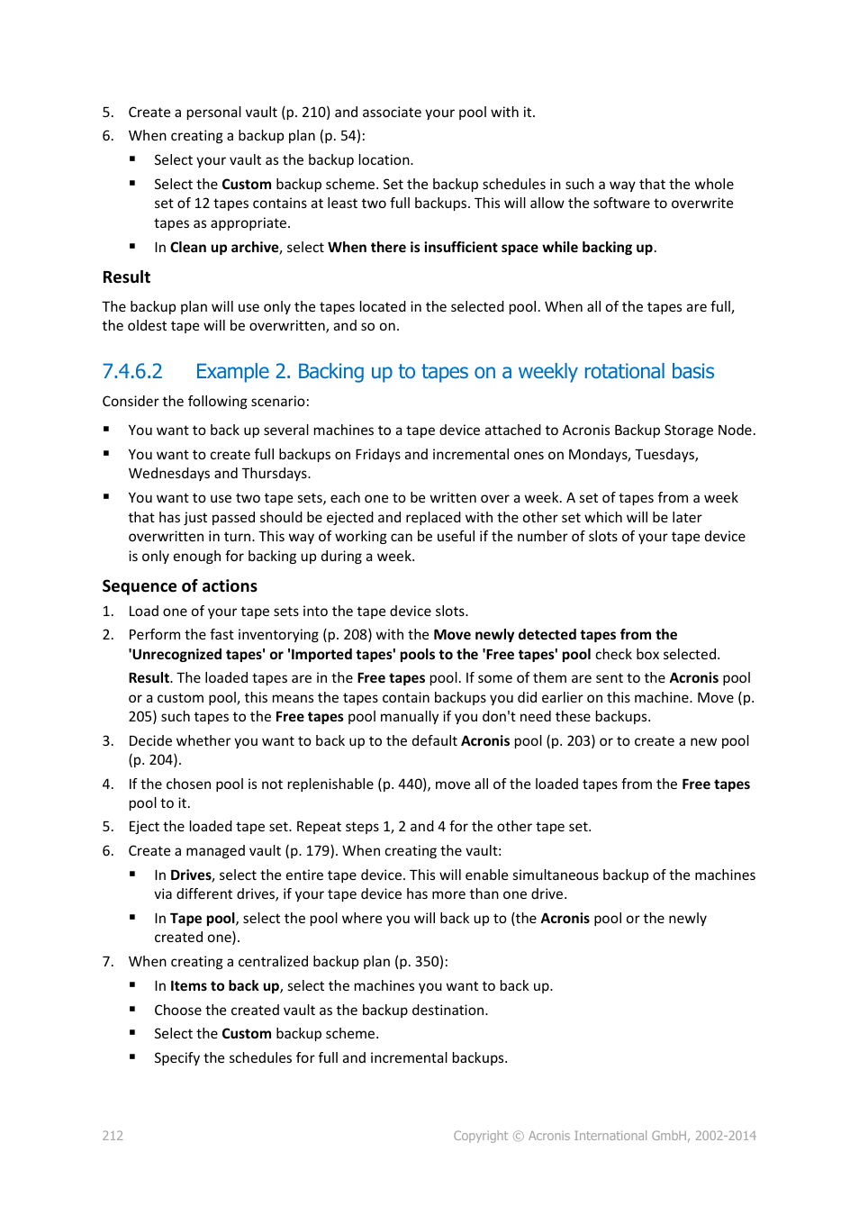 Acronis Backup for Windows Server Essentials - User Guide User Manual | Page 212 / 442