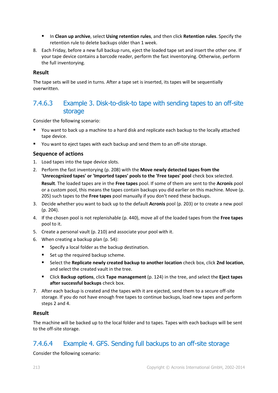 Acronis Backup for Windows Server Essentials - User Guide User Manual | Page 213 / 442