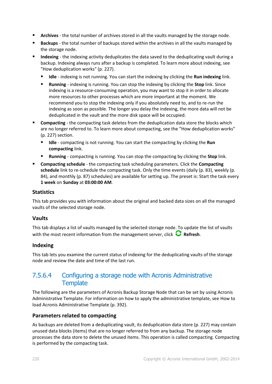 Acronis Backup for Windows Server Essentials - User Guide User Manual | Page 220 / 442