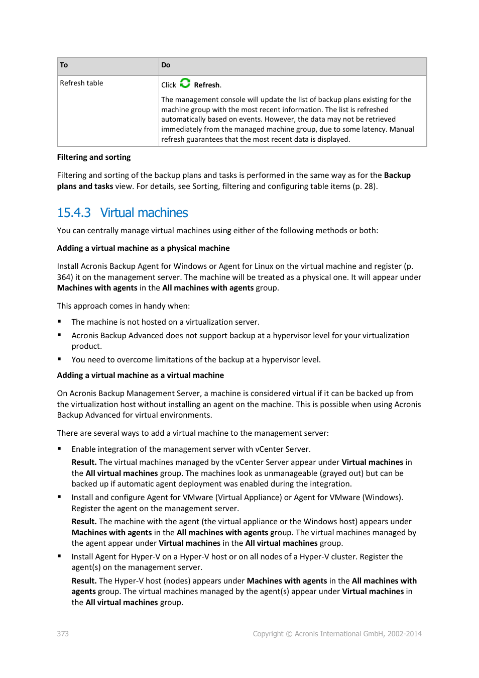 3 virtual machines | Acronis Backup for Windows Server Essentials - User Guide User Manual | Page 373 / 442