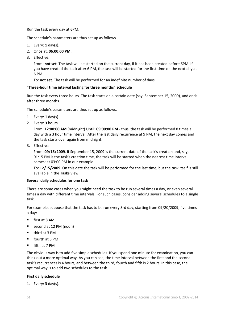 Acronis Backup for Linux Server - User Guide User Manual | Page 61 / 210