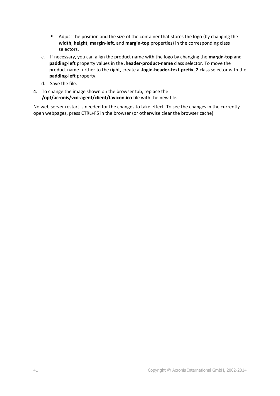 Acronis Backup Advanced for vCloud - Administrator's Guide User Manual | Page 41 / 61