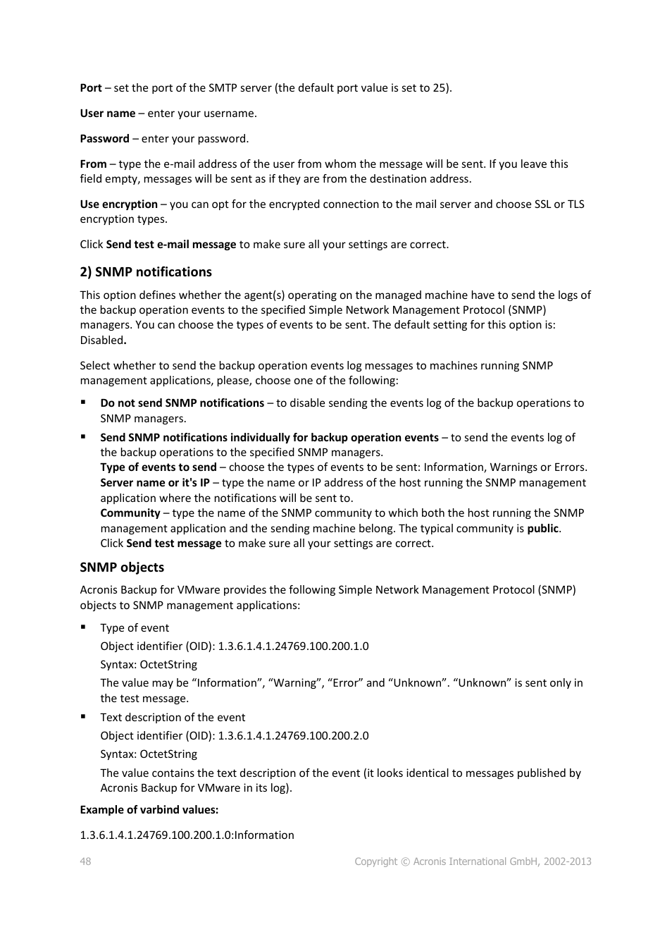 Acronis Backup for VMware 9 - User Guide User Manual | Page 48 / 127