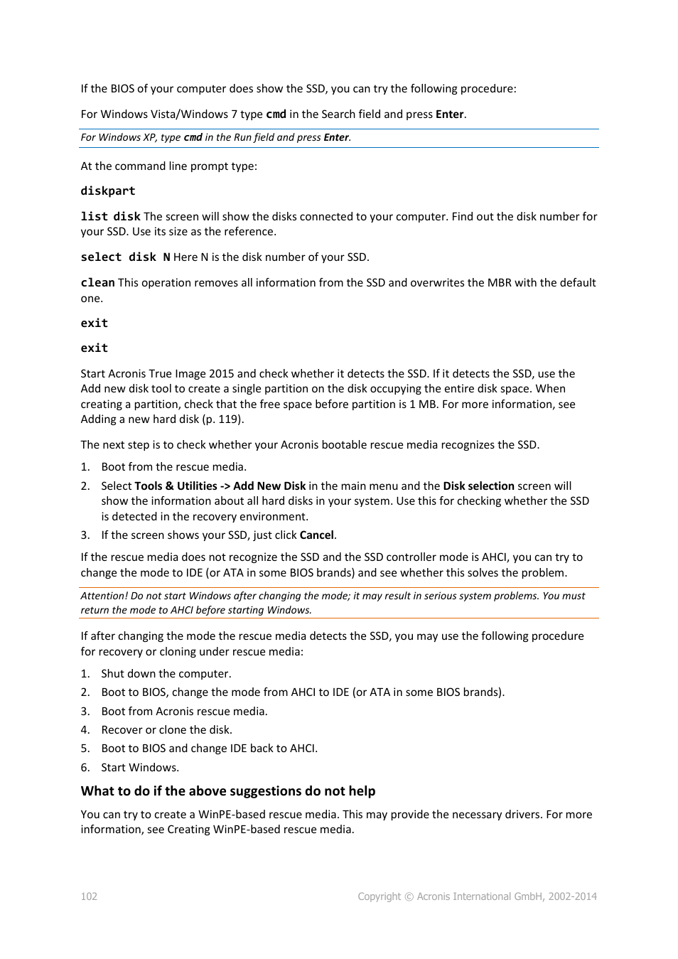 Acronis True Image 2015 - User Guide User Manual | Page 102 / 146