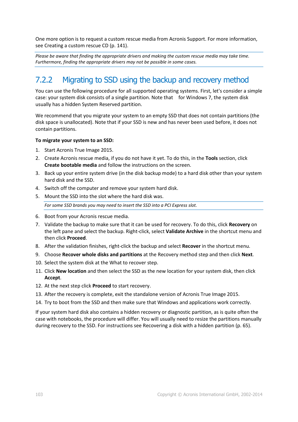P. 103) | Acronis True Image 2015 - User Guide User Manual | Page 103 / 146