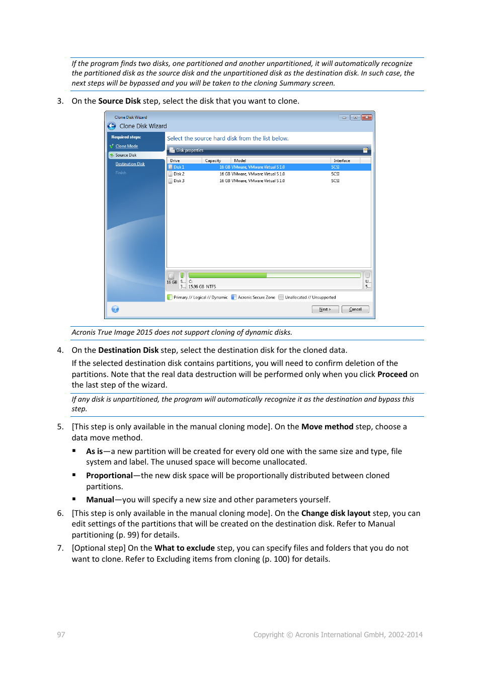 Acronis True Image 2015 - User Guide User Manual | Page 97 / 146