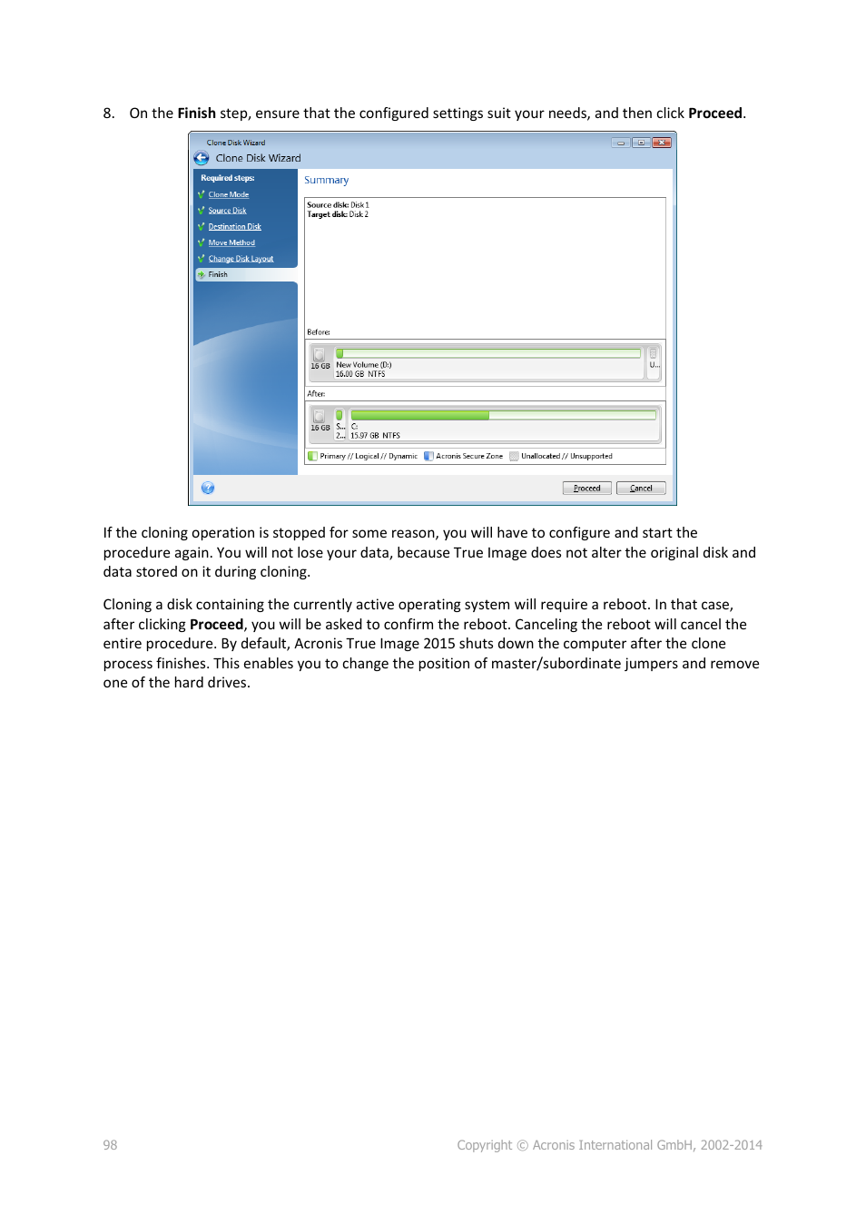 Acronis True Image 2015 - User Guide User Manual | Page 98 / 146