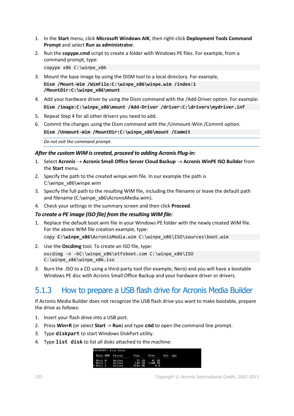 Acronis Server Cloud Backup - User Guide User Manual | Page 103 / 142