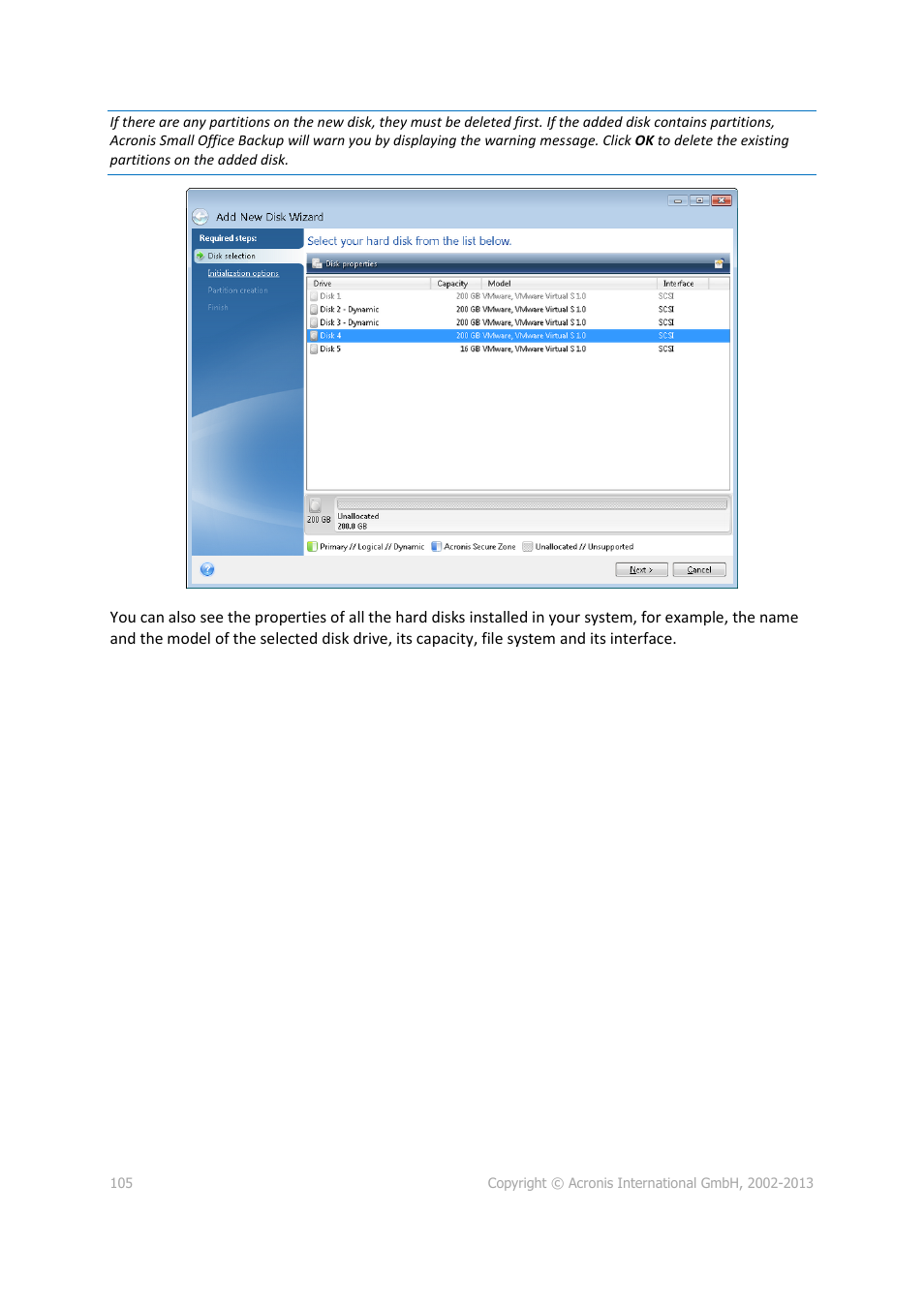 Acronis Server Cloud Backup - User Guide User Manual | Page 105 / 142
